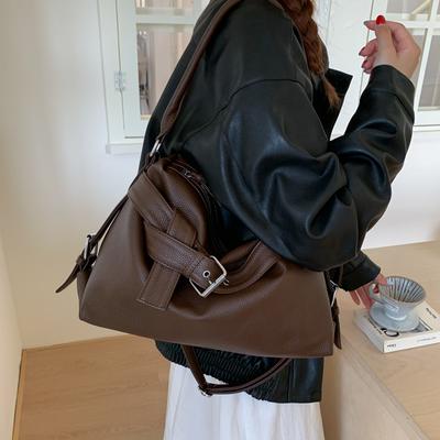 Lazy Wind Relaxation Tote Bag Women's New Large-capacity High-end Single Shoulder Commuter Messenger Bag