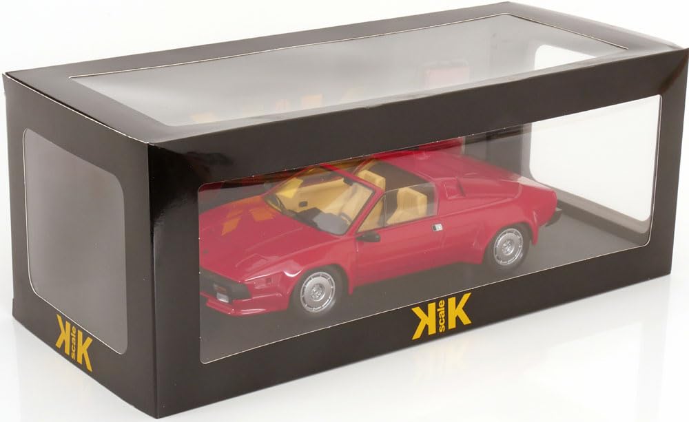KK-Scale 1/18 Lamborghini Jalpa 3500 1982 Red Jalpa 3500 Miniature Car