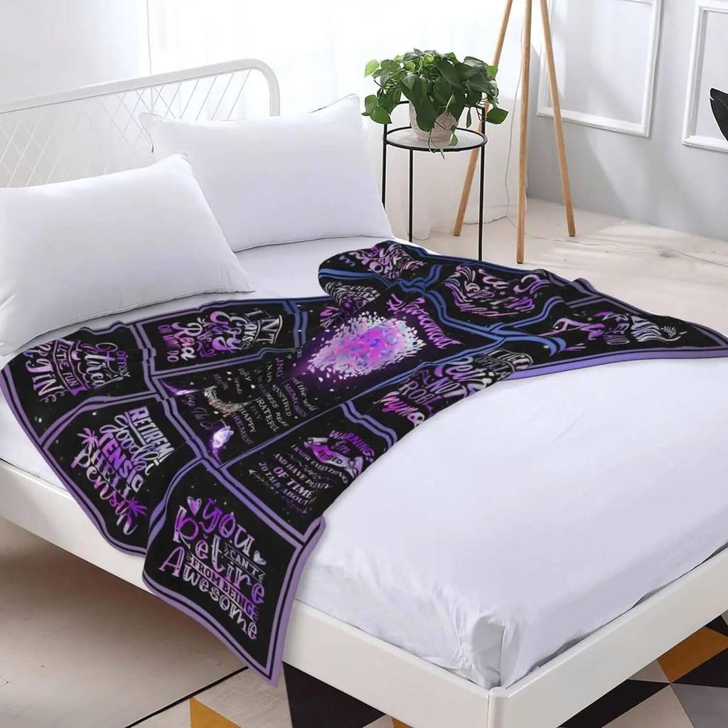 Birthday Gift for Sister-in-law, Blanket, Comfortable and Warm Flannel Blanket, Christmas Mother's Day Birthday Gift
