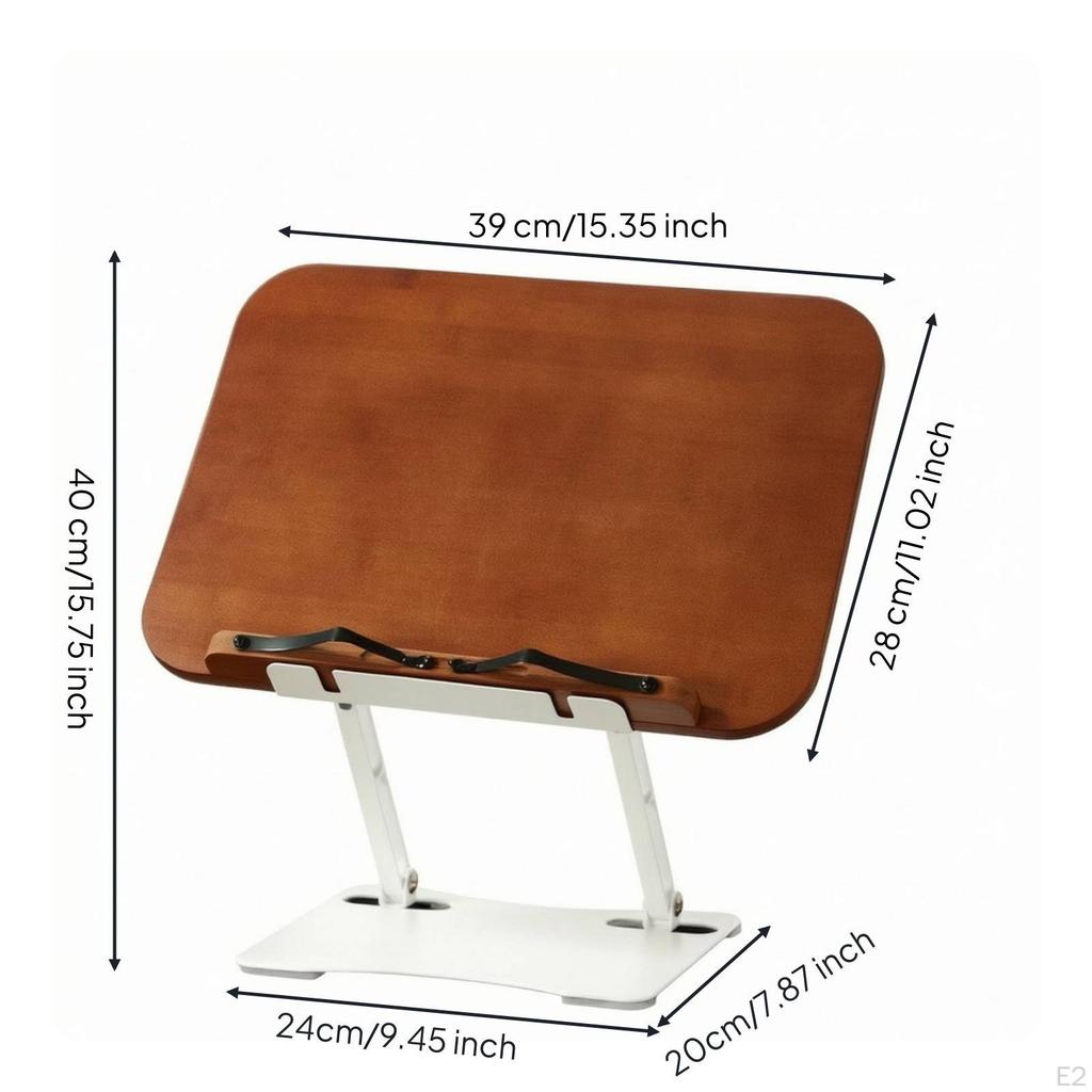 Desktop Reading Stand Stable Bookrest Handscomplimentary for Office, Students