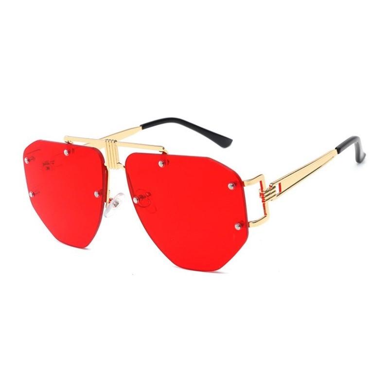 Luxury Designer Women Sunglasses Vintage Rimless Ladies Fashion Sun Glasses New Summer Shades