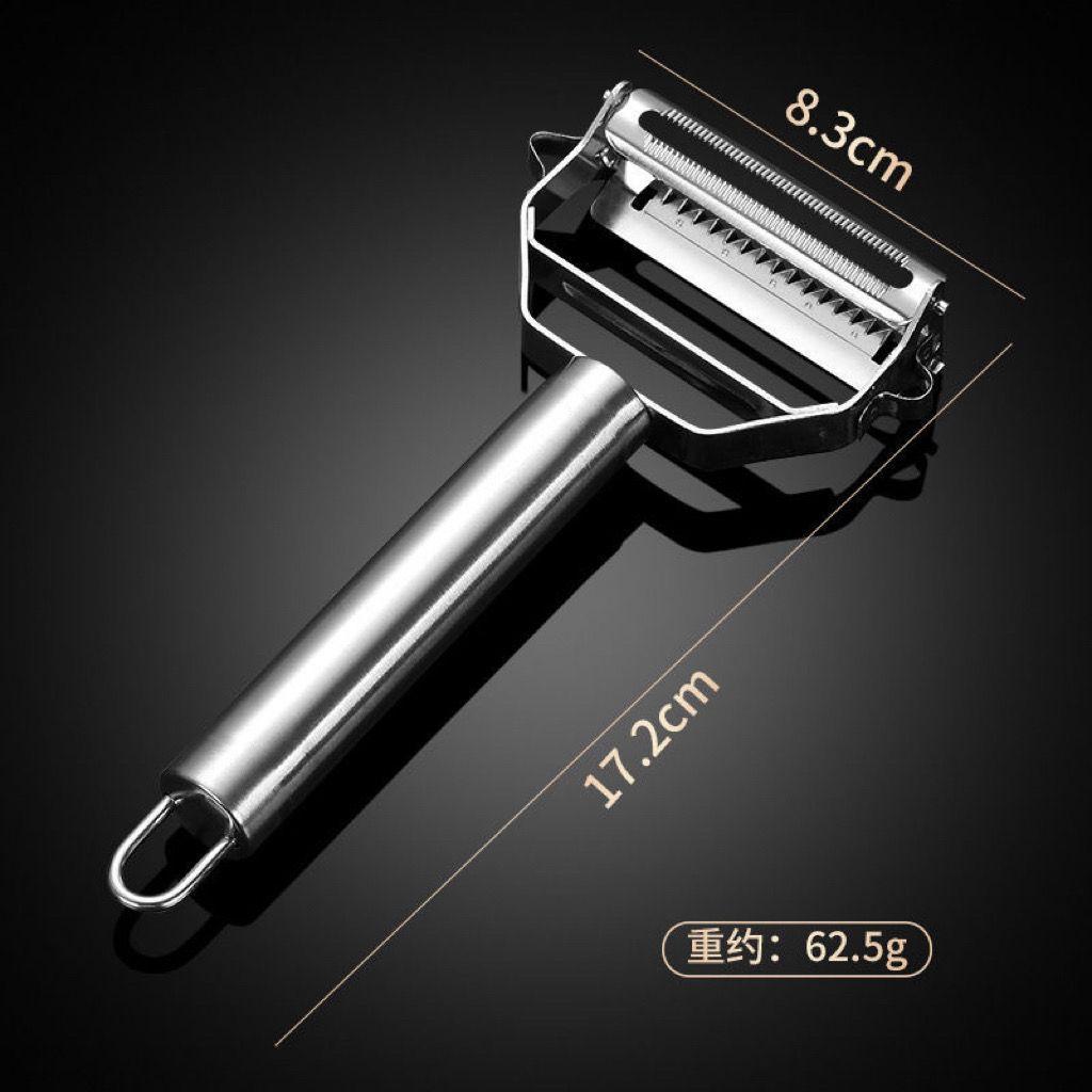 Stainless steel paring knife Double-sided household potato scraper Fruit multi-functional paring knife God Vegetables and Fruits