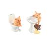 Resin Cute Pig Statue 3D Creative Garden Decoration