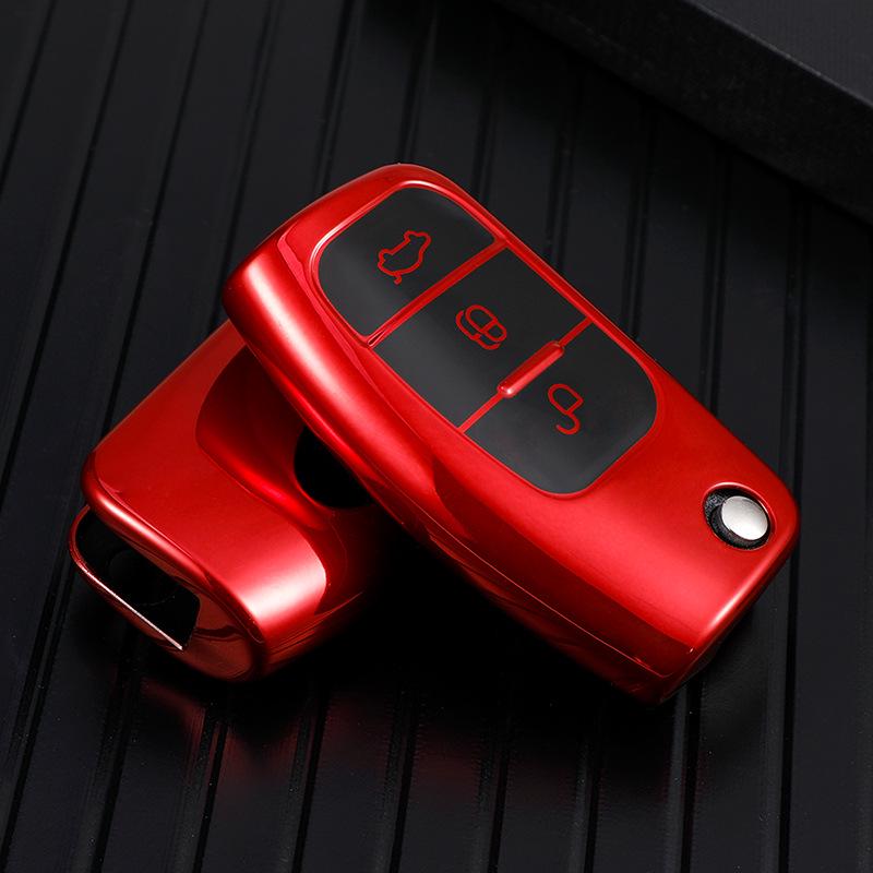 TPU Soft Gel Car Key Cover for Ford Fiesta