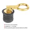 Brass Rubber Snap Tight Boat Drain Plug Marine Boat Accessories for 1 1   4in Holes