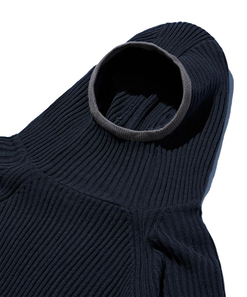 MADDEN Funny Pullover Knit Hoodie Charcoal