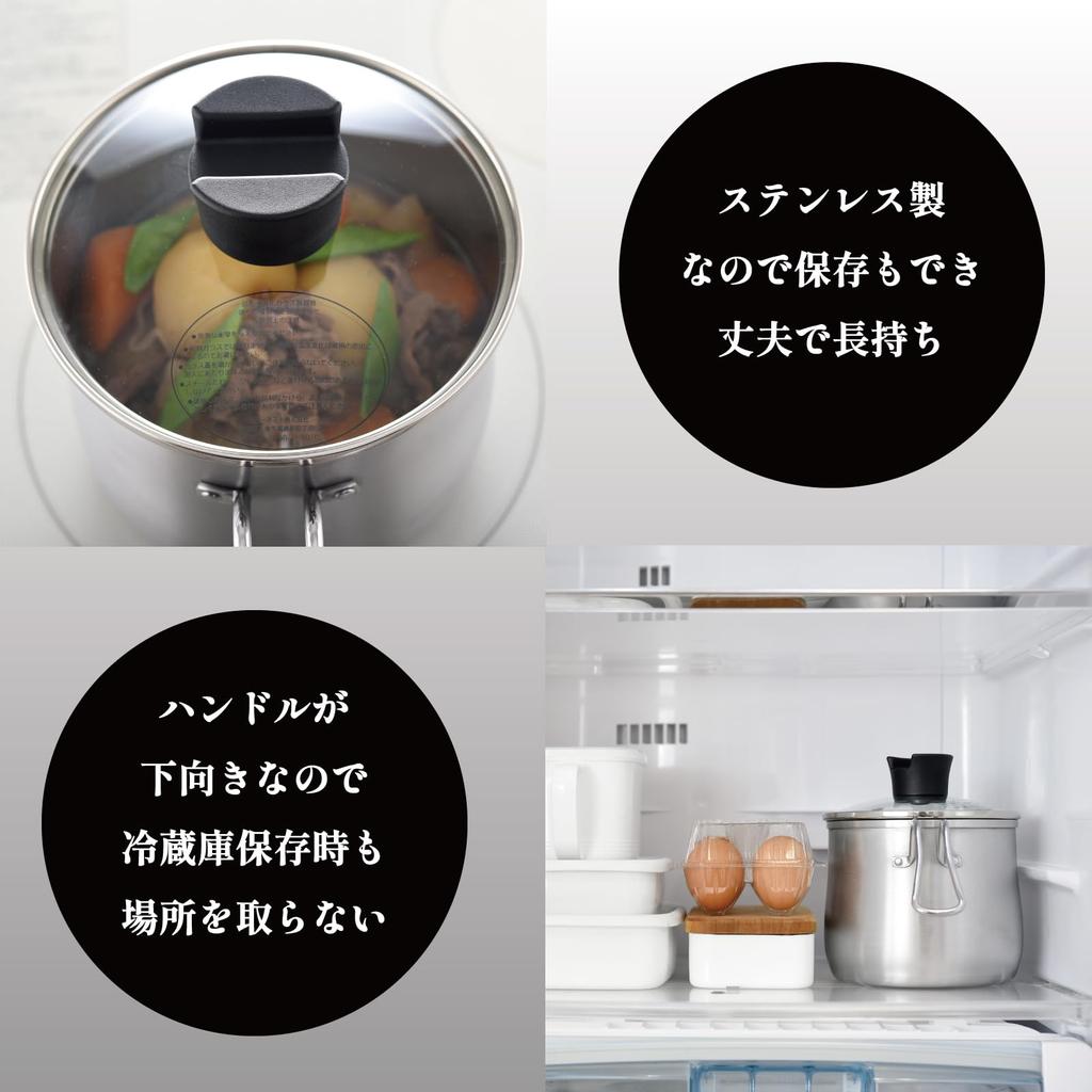 With 9 Functions In 1 IH Compatible with Glass Lid Hold Chopsticks and 14cm Steamer Product Stainless Steel with Living Major Restaurant Favorite