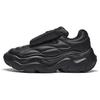 New LiNing Puff Platform Anti Slip Wear Resistant Low Top Casual Shoes Women's Black AZGT072-3