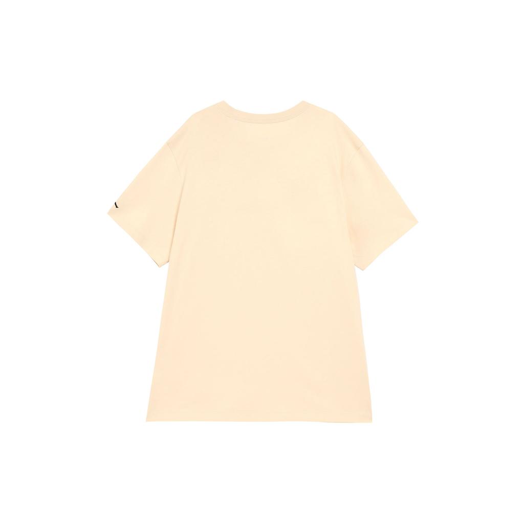 Jordan Air Embroidered Letter Print Crew Neck Casual Short Sleeve T-Shirt Men Tops Light-Brown DM3183-203