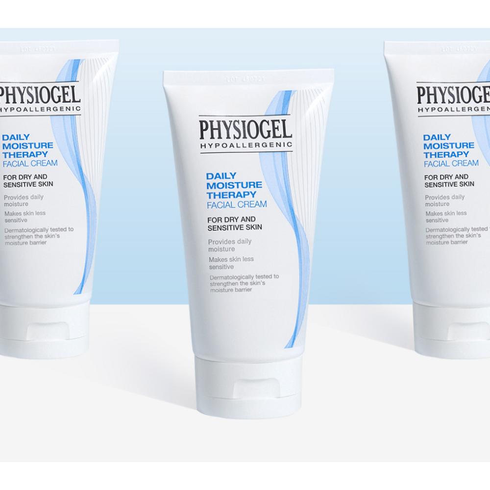 Physiogel Daily Moisture Therapy Facial Cream, 150ml, 4 packs