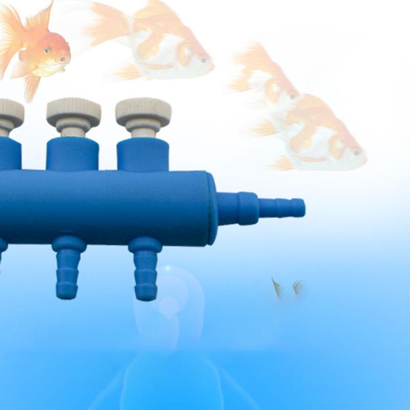 Aquarium Air  Pump  Hose  Splitter Air Distributor Adjustable Tracheal Shunt Single Hole Oxygen