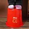 Bo Yiduo Red Plastic Celebration Bucket