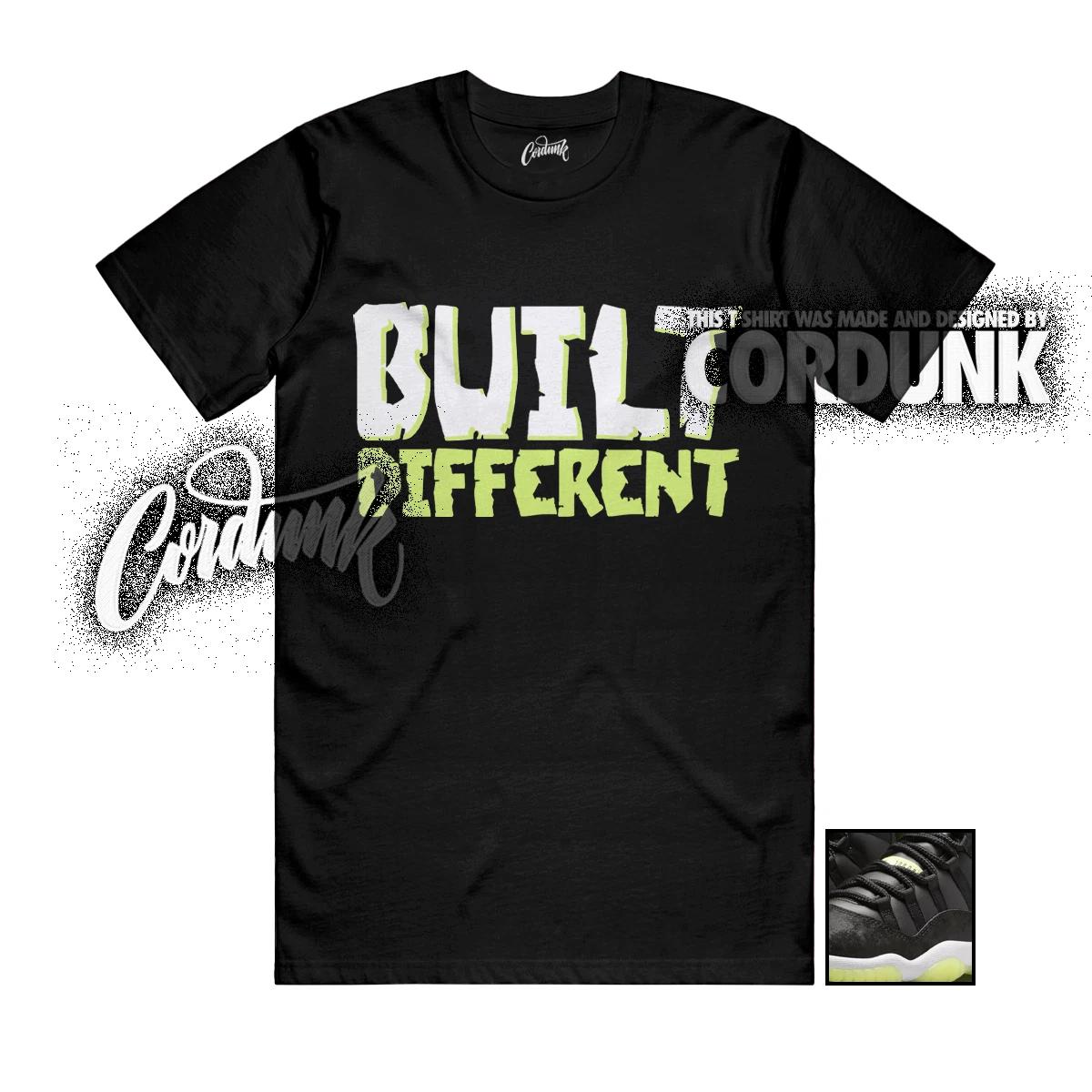 11 Inner Beast GS Barely Volt Dark Raisin White Black T Shirt Match BUILT S