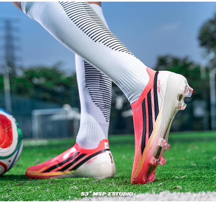 European Cup F50 Cross-Border Football Shoes: Unisex, Teen, Student, Long Spike, Grass, Studded, Competition & Training Sports Shoes