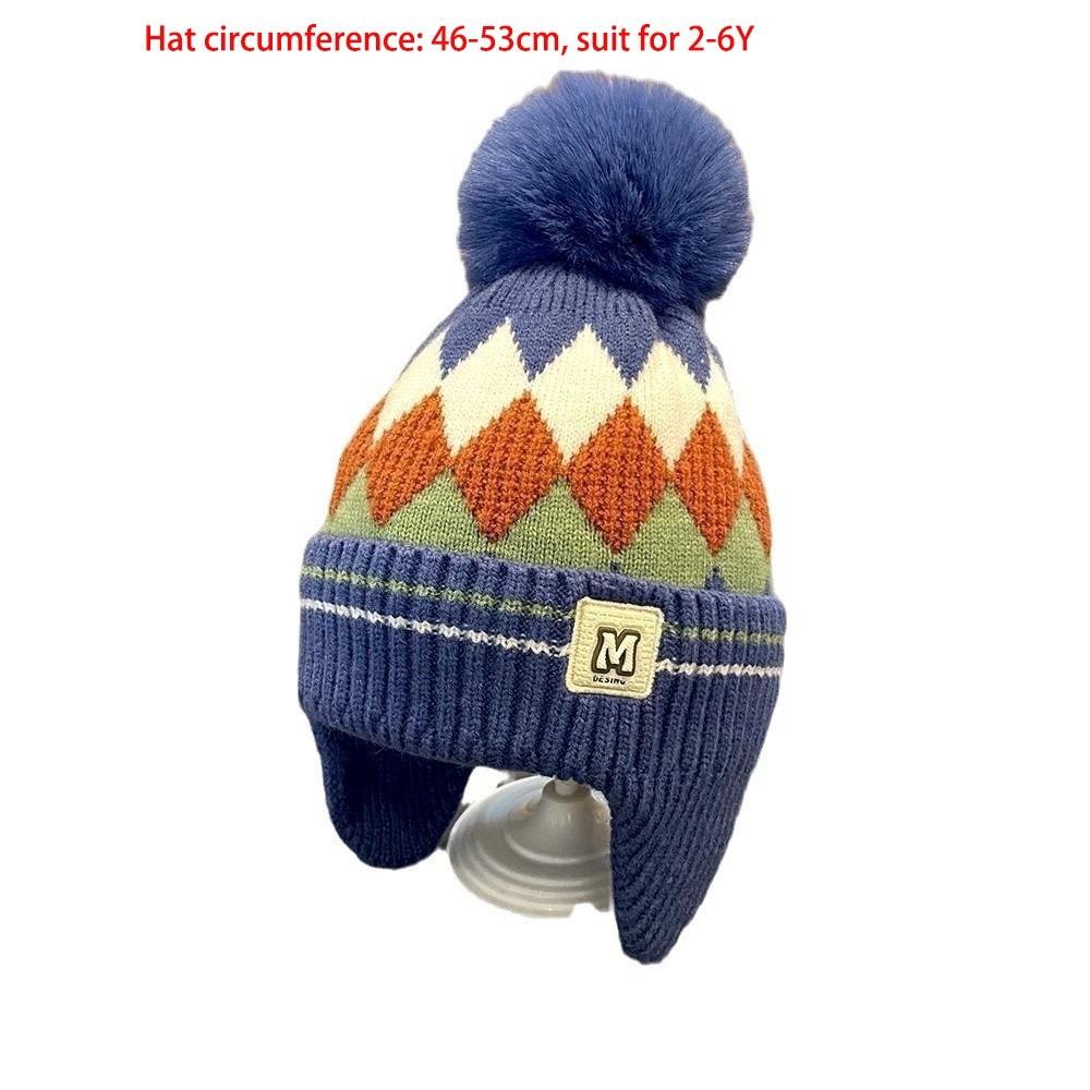 Warm Pullover Cap Windproof Beanie Hat New Knitted Hat  Outdoor Sports