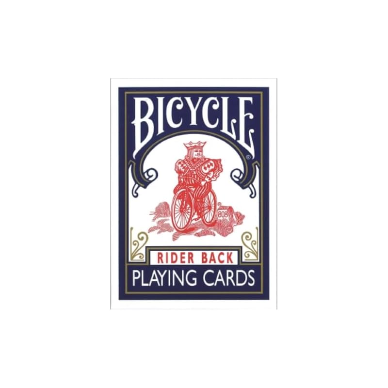 Playing Card Bicycle Rider Back Blue PC808B