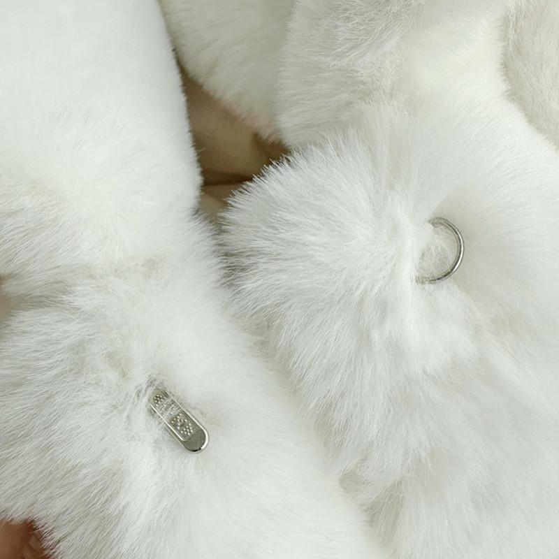 Wintermantel für Damen: Locker geschnittene, dicke, jugendliche, weiche, lässige Jacke