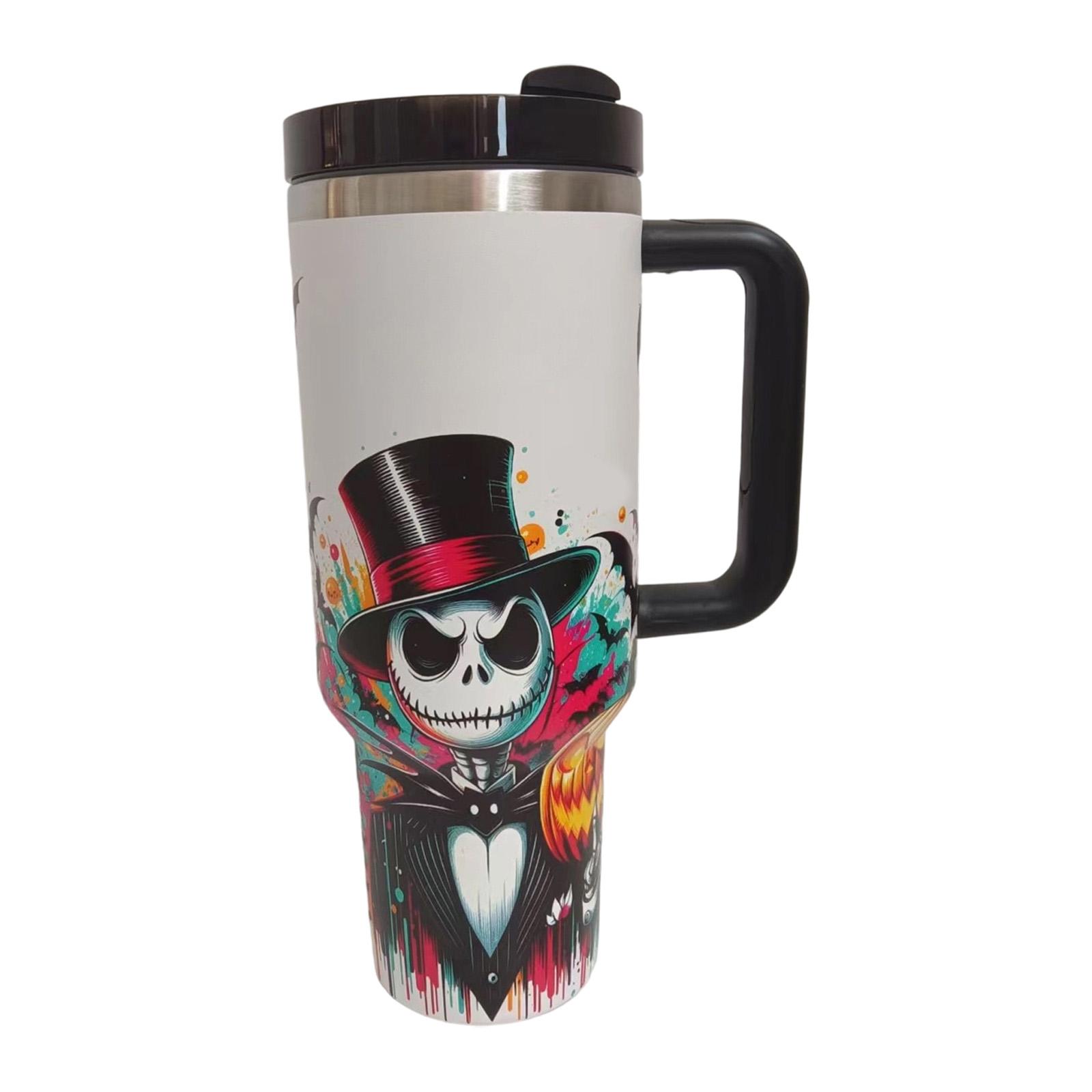 

Halloween Theme 304 Stainless Steel Material Large Capacity Insulated Cup With High Appearance Car Insulated Cup One Size