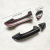 Applicable To VolkswagenVw Scirocco 3 Mk3Door Handle Plastic Carbon Fiber Cover Trim