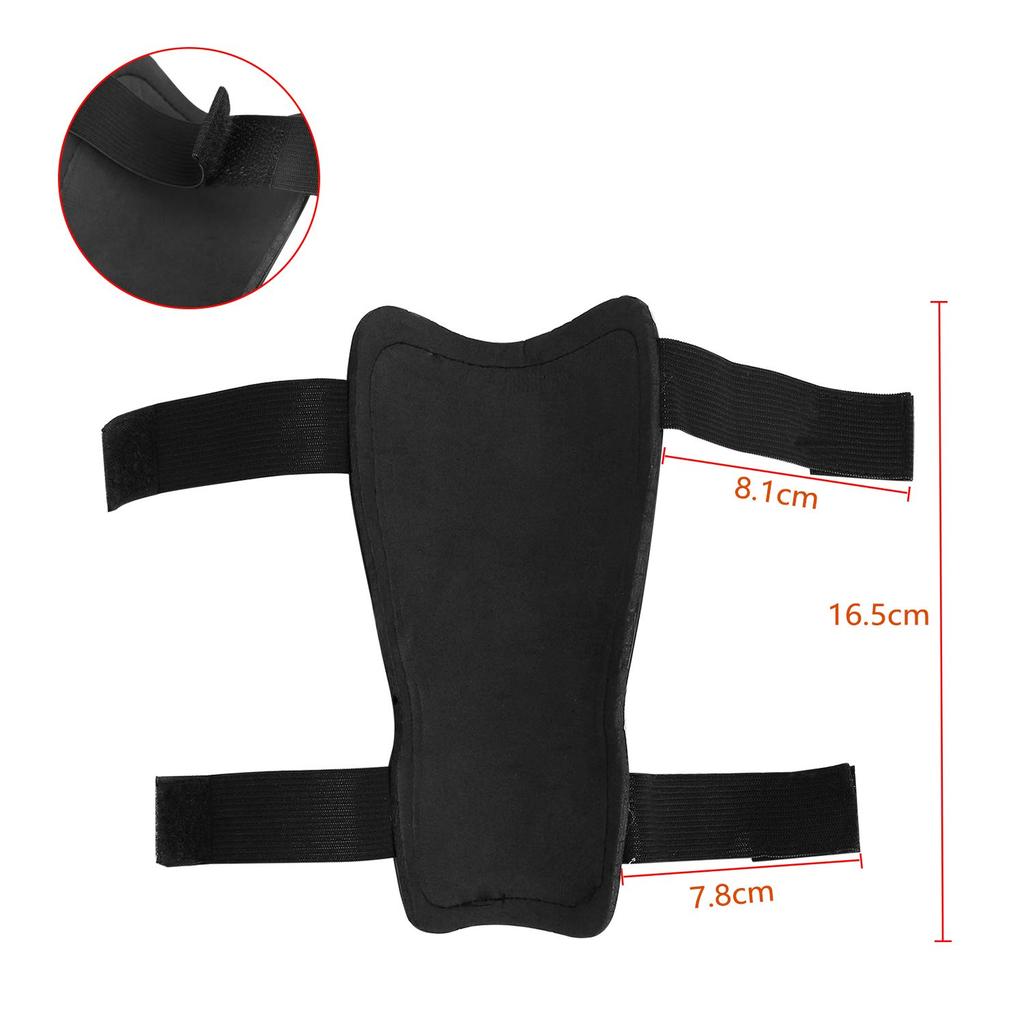 Junior Shin Guards for Kids Ages and Velcro Perfect for Elementary School and Sports Days 5-11, Soccer, Futsal, Cycling, Baseball, Motorcycles,