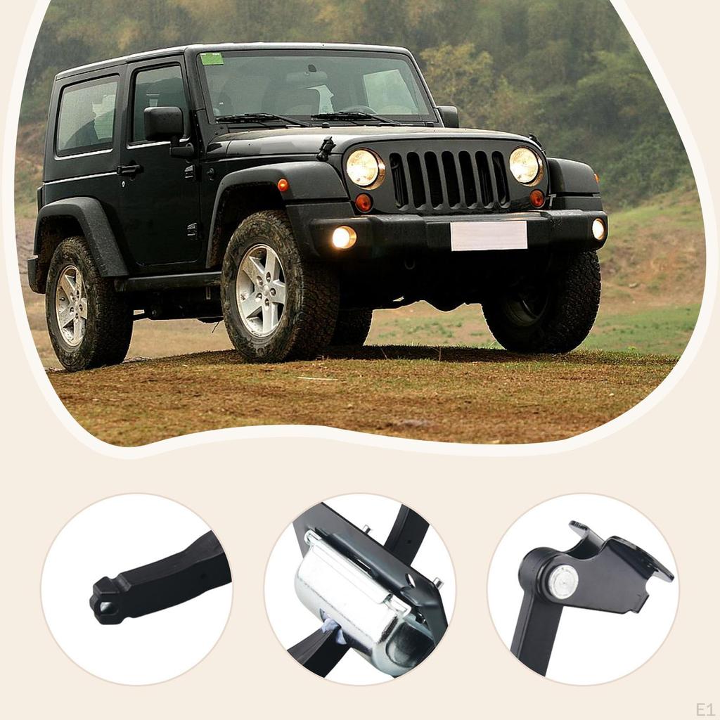 Popruhy omezovače otevírání zadních dveří Profesionální 04589890AC Vysoce výkonné kovové praktické náhradní díly