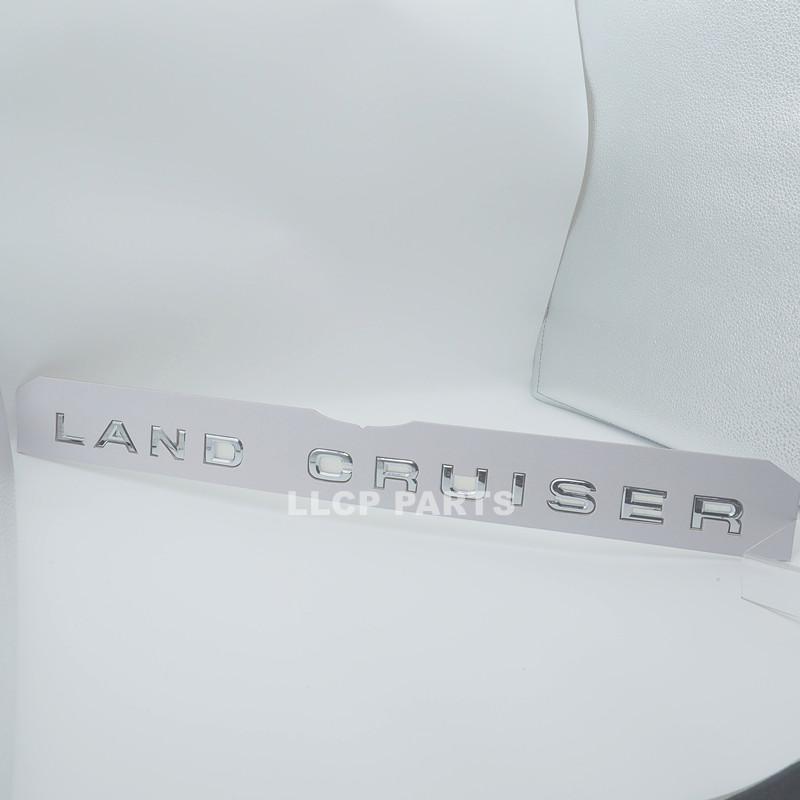 ALK2 For Toyota Land Cruiser 300 LC300 VXR GXR 2021-2023 3D ABS Letter Sticker Tailgate Badge Emblem Exterior Modification Sticker