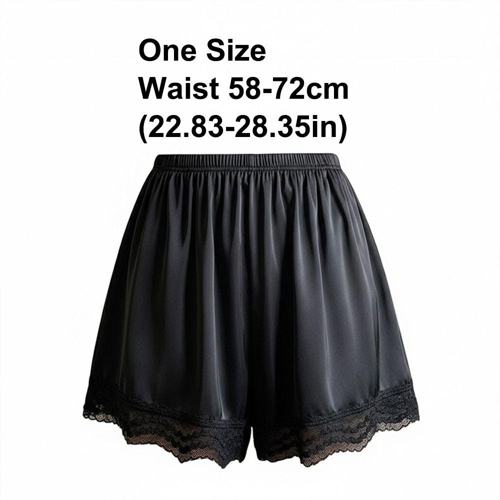 Elastic Safety Short Pants Soft Petticoat Underpants Fashion Lace Underwear Women Girls