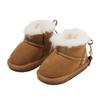 Winter Baby Boots Leather Warm Plush Boys Boots Soft Sole  Toddler Girls Children Snow Boots EU15-25