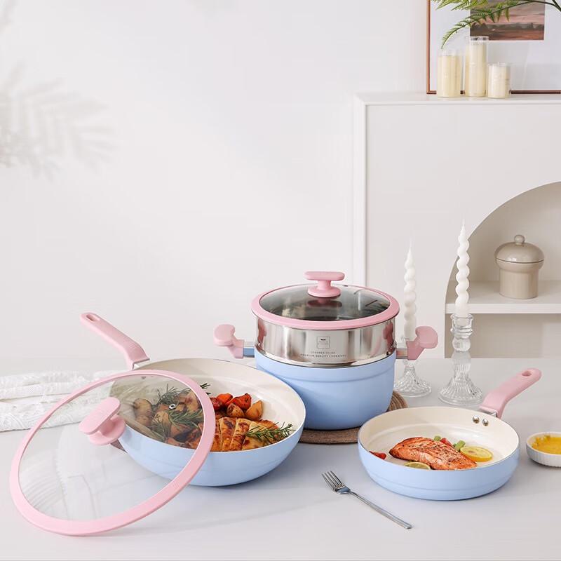 Corning VISIONS Aluminum Ceramic Non-stick Cookware Set