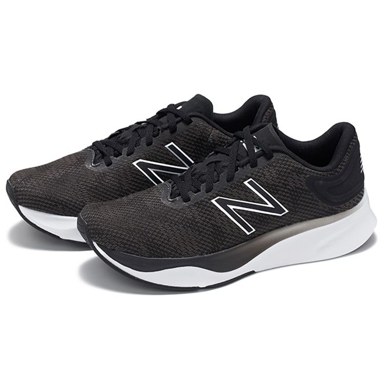 New Balance CUSH Women Black Grey Low Top Casual Running Shoes WSTRNLK1