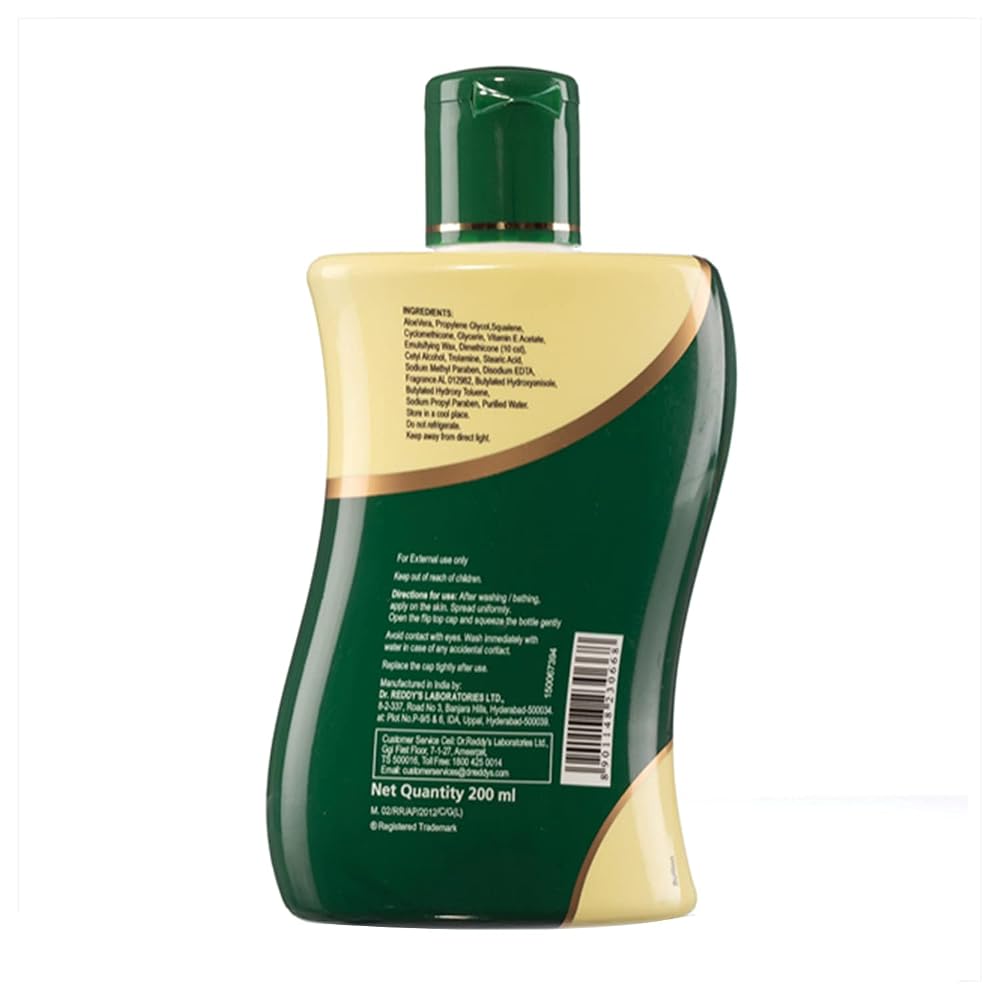 Venusia Dr Reddy'S I Moisturizing Lotion I Enriched With Vitamin E, Aloe Vera & Squalene I Daily Face And Body Lotion I Soothing Itch Relief