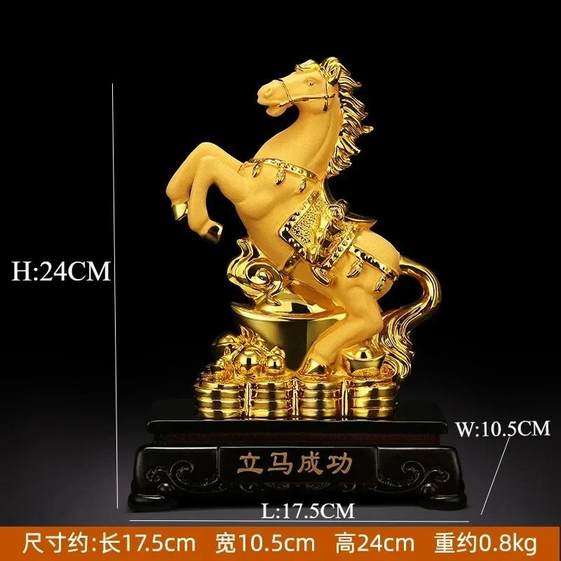 

Украшения из смоляной лошади, украшения для дома, новые предметы интерьера, рождественские подарки на день рождения, предметы на удачу, статуэтки, декор комнаты
