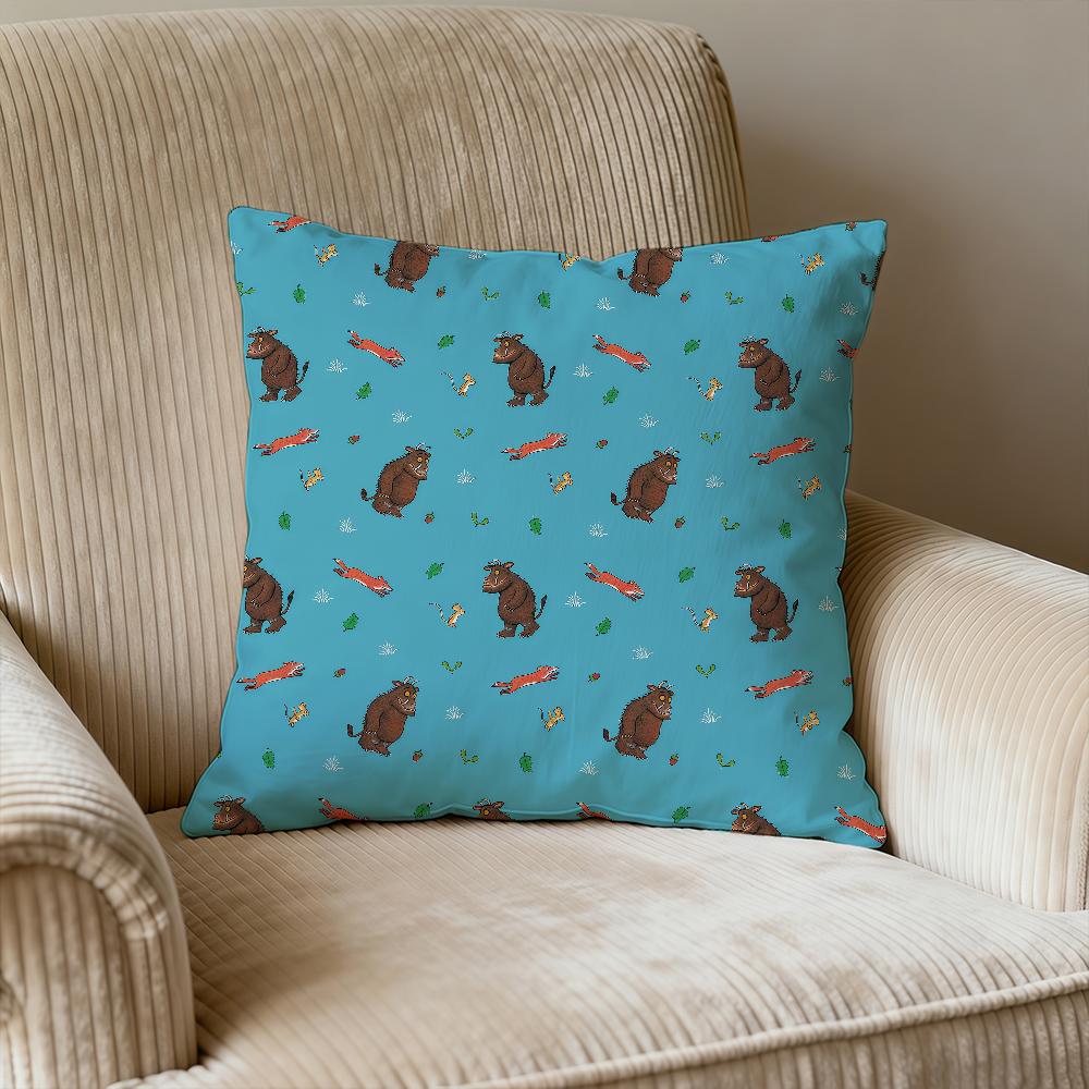 The G-GGruffalo Cushion Cover Outdoor Sofa Decorative Square Living Room Bedroom Car
