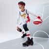 Anta Youth  Childrens Alien 2 Comfortable Mid-Top Basketball Shoes Kids Basketball Shoes Black Red 312231115-2