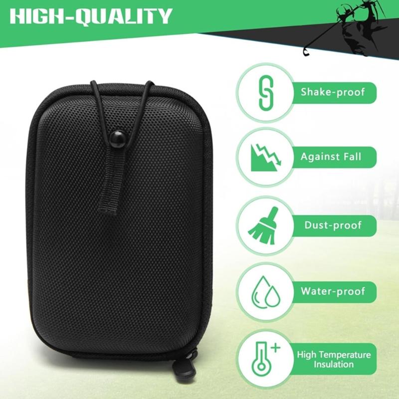 Golf Rangefinder Carrying Pouch With Enhanced Durability Shockproof Small Range Finder Bag Portable Range Case