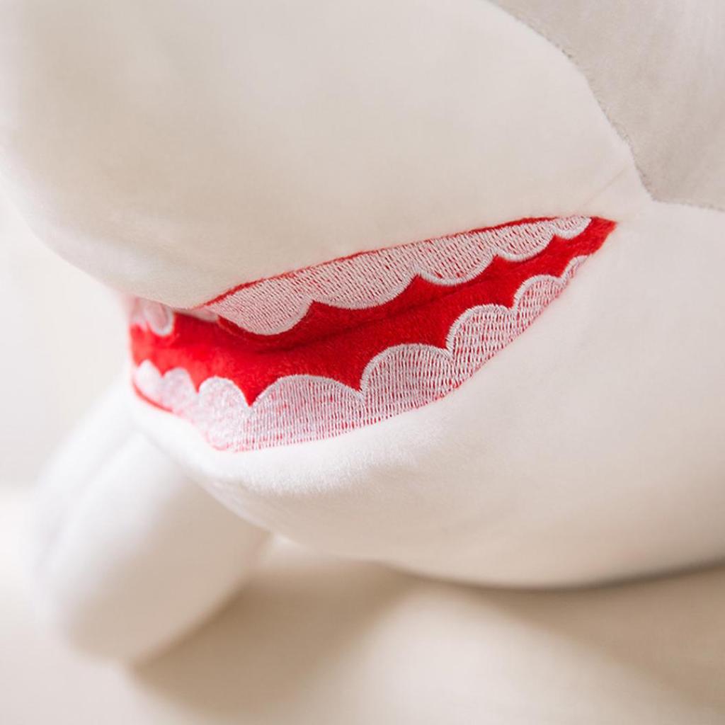 Cute Simulated Shark Fish Plush Toy Soft Stuffed Doll Pillow