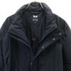 UNIQLO seamless down coat M Navy Men's Used