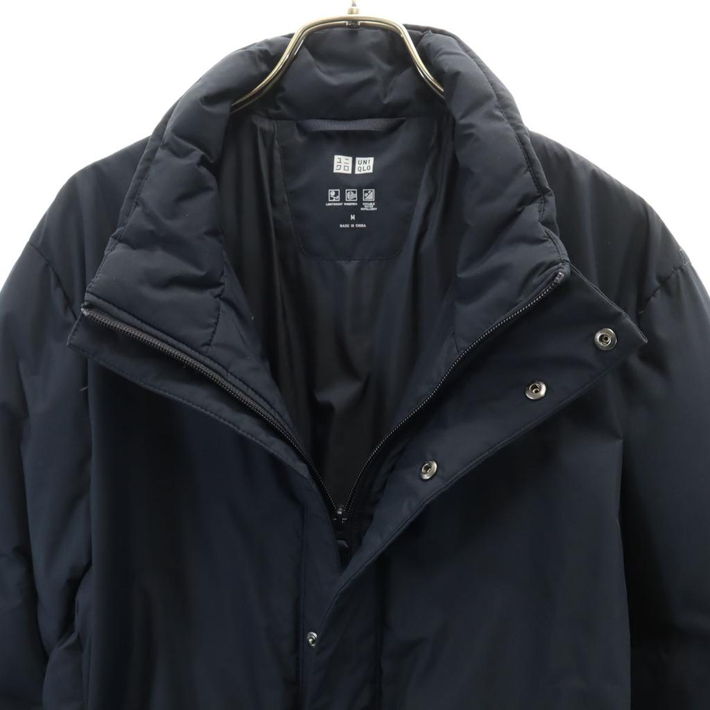 UNIQLO seamless down coat M Navy Men's Used
