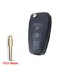 2/3 Buttons Car Key Shell For Ford Kuga C-Max S-Max Focus Fiesta Mondeo Galaxy Car Key Case Housing With F021/Hu101 Blade