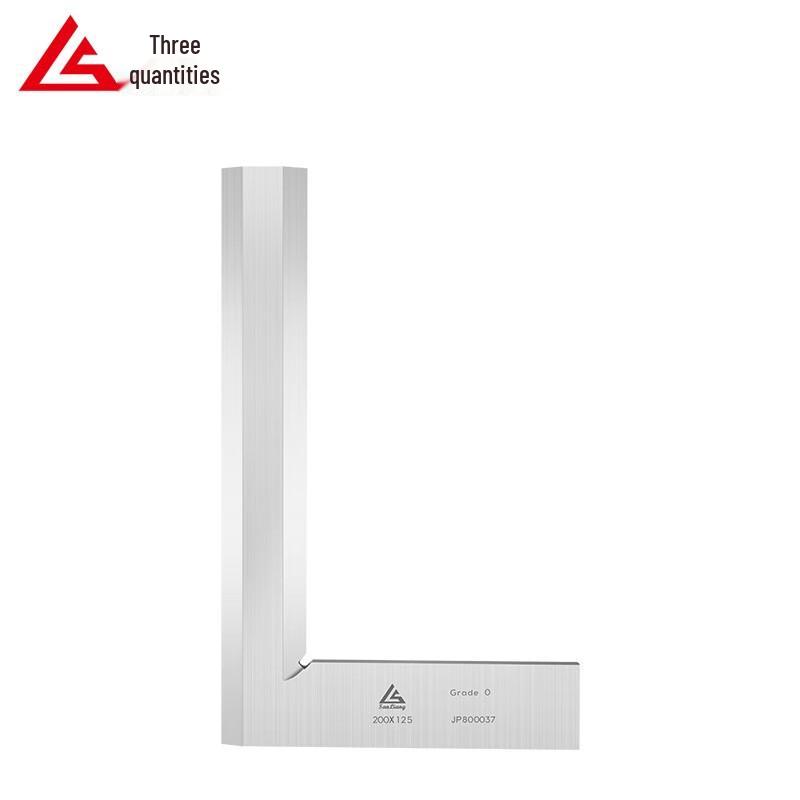 Sanliang High-Precision Stainless Steel Knife Edge Square Ruler