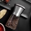 Baijie Manuell Pepparkvarnset i Rostfritt Stål & Glas