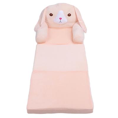 Opvouwbare Kinderbank Roze Hond Spons Uittrekbare Kinderbank Zacht Kinder Klap Open Bankbed voor Thuis