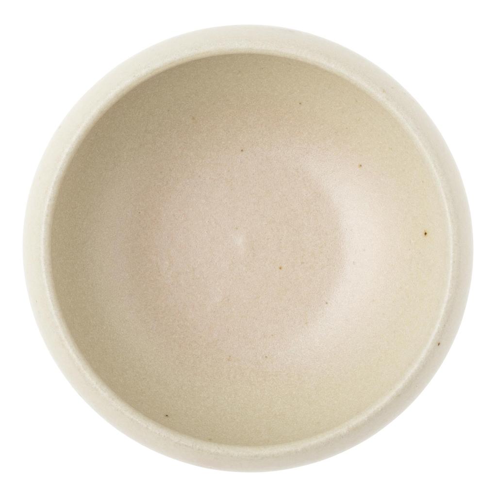 Marui Seito Shigaraki Ware Hechimon Bowl, Small Bowl, Diameter 13cm, Pear Glaze, Beige, MR-3-4268