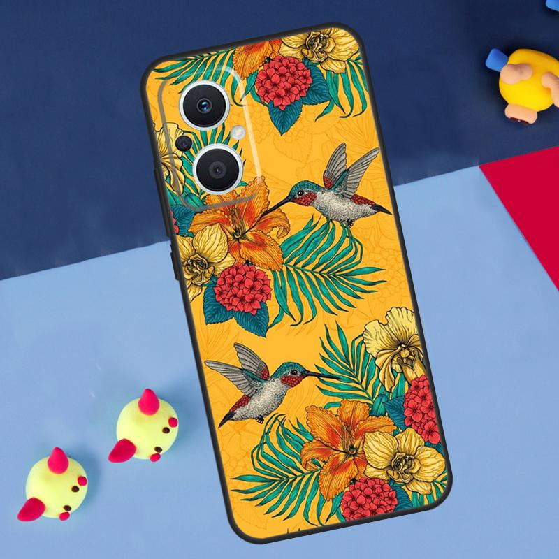 Hummingbird For OPPO Reno 12F 13F 14F 11F 10 11 12 13 14 Pro 8T 7 8 Lite OPPO Find X9 X8 X6 X5 Pro Case