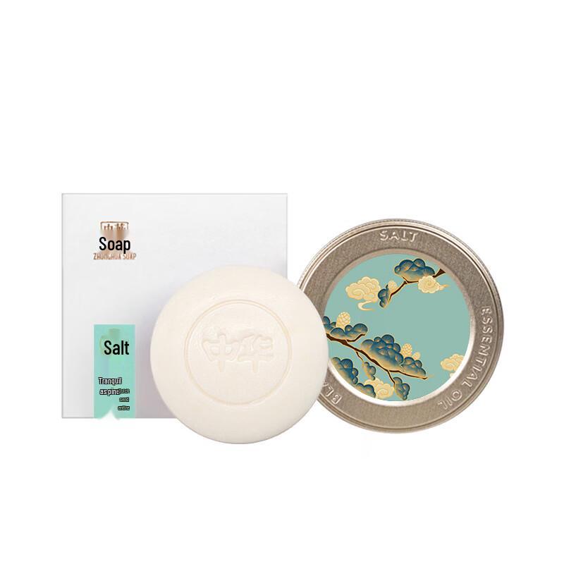 Zhonghua Tranquil Cedar Oil Control Cleansing Bar, 150g