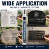 KJM Tombstone Paint Pen For Headstone Lettering Repair Grave Marker Monument Engraving Touch Up Waterproof Black Marker Touchup Paint2
