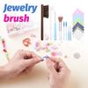 18-teiliges Schmuckreinigungsbürsten-Werkzeugset, Geeignet für allen Schmuck, Ringe, Gold, Diamanten, Ohrringe