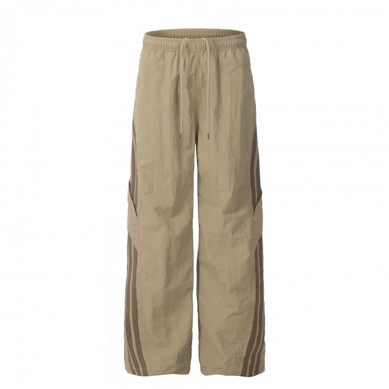Womens Loose Fit Cargo Pants Street Dance Outdoor Sport Lightweight Breathable Nylon Trousers