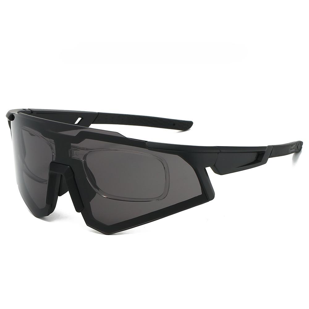 Rimless Sports Goggle Men Fashion Mirror Protective Sunglasses for Cycling Women  New Trendy Anti-UV Outdoor Shades