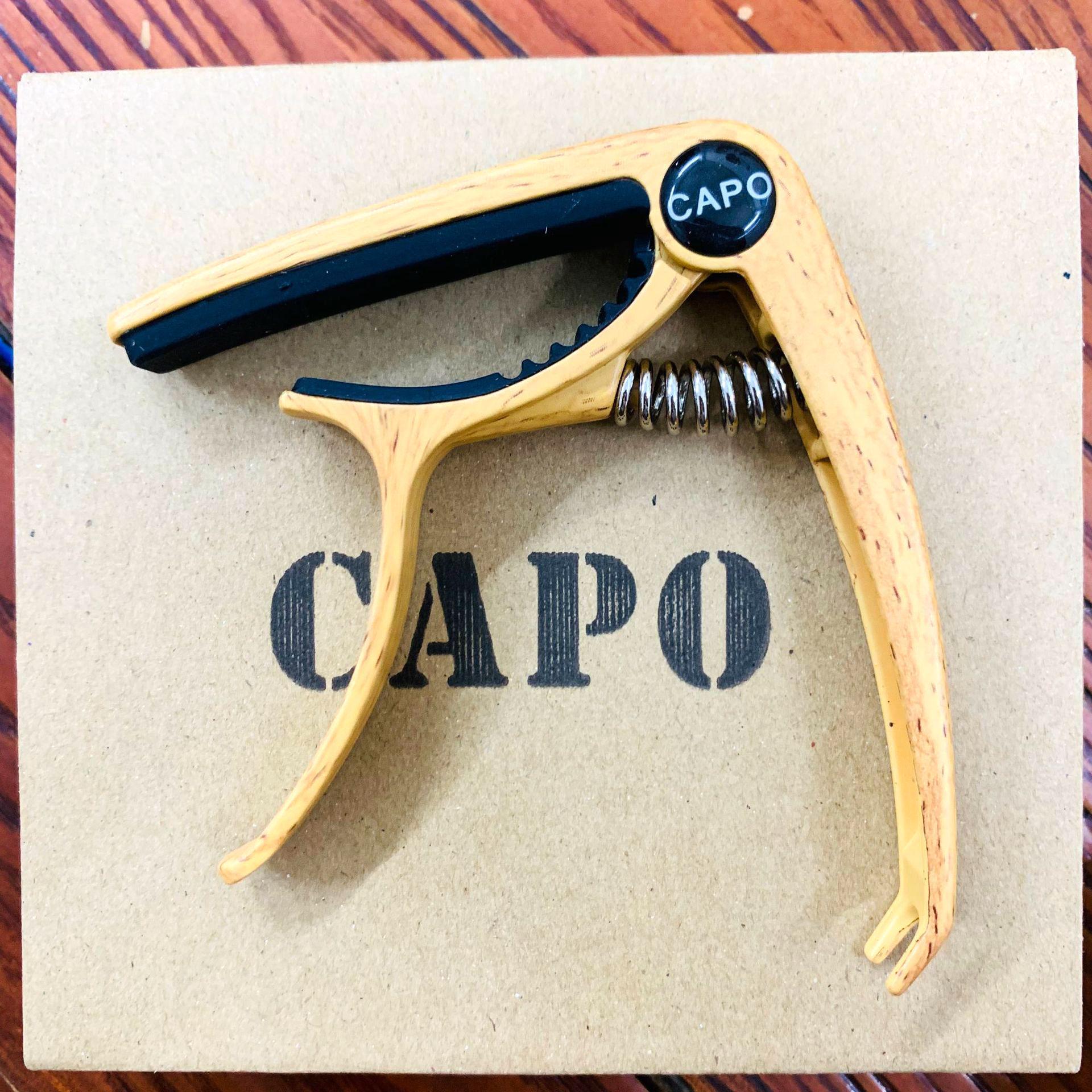 Shark Zinc Alloy Capo for Acoustic, Electric Guitar & Ukulele